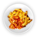 Chips, Cheese & Spicy Chicken 